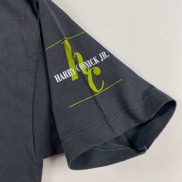 Vintage 90s Harry Connick Jr. T Shirt Mens Medium Made in the USA Cotton Murina - Picture 4 of 7